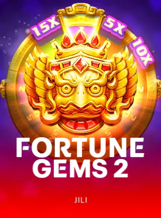 ภาพปกเกม Fortune Gems 2 (หน้ากากทองพร้อมป้ายตัวคูณ) หมวดJILI ประกอบหัวข้อฟรีสปิน