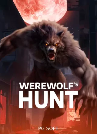 ภาพปกเกม Werewolf's Hunt (มนุษย์หมาป่าใต้จันทร์แดง) หมวดPG Soft ประกอบหัวข้อเดโม่ PG